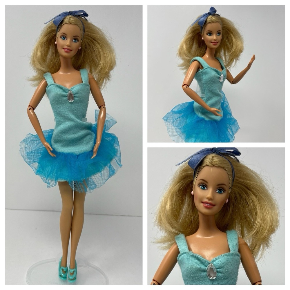 Barbie Fashionistas OOAK Doll blonde hair Articulated in tutu dress